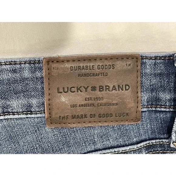 Lucky Brand Jeans Lolita Skinny Medium Wash Blue Stretch Denim Women's Sz 10/30 - Picture 5 of 6